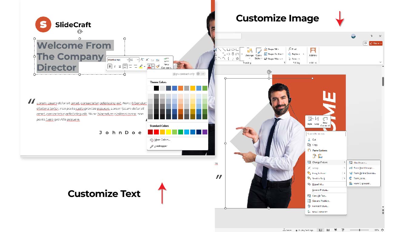 Customize & Present